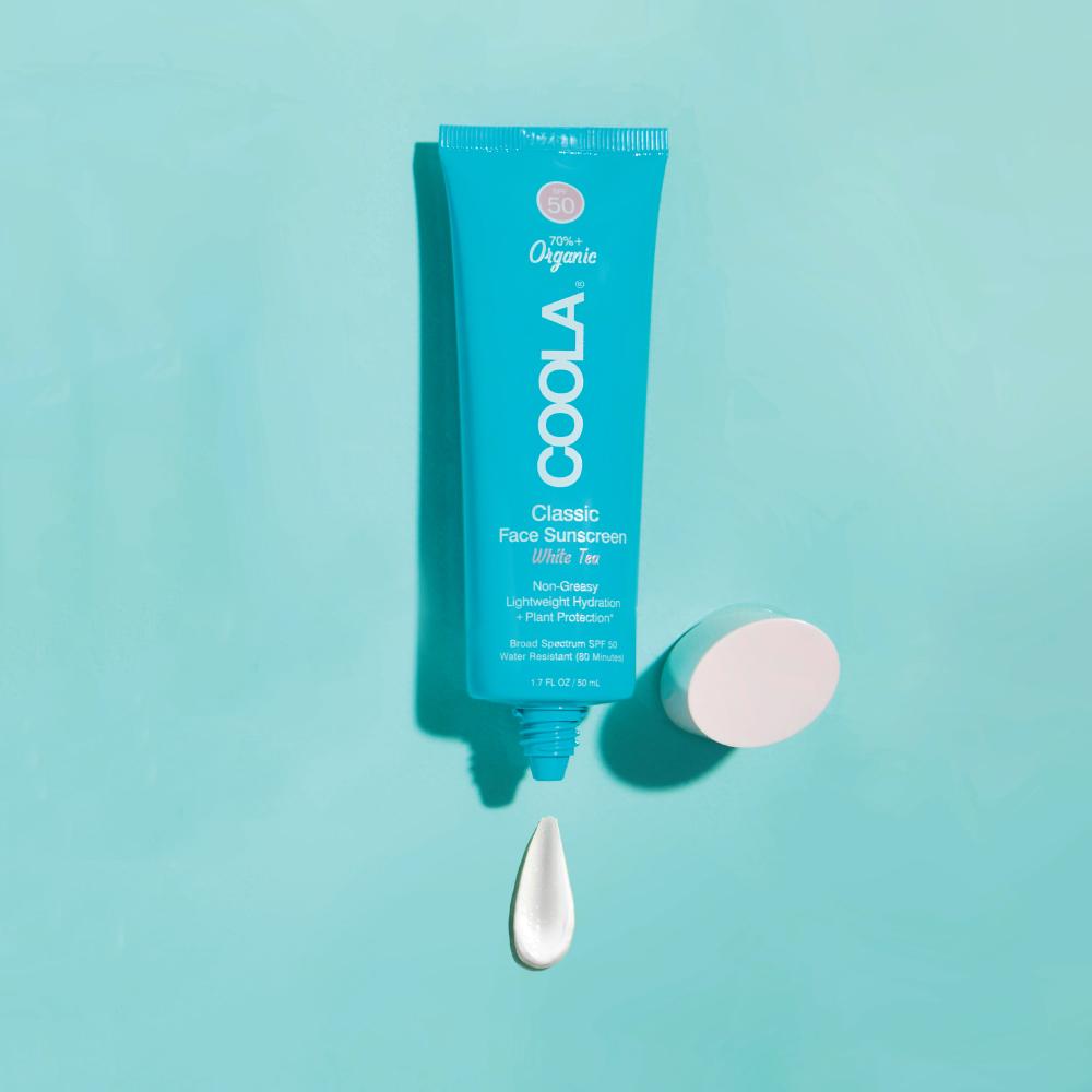 Classic Face Organic Sunscreen Lotion SPF 50 - White Tea