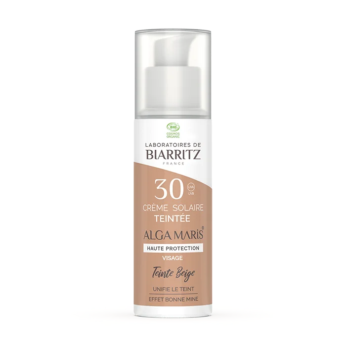 Certified Organic SPF30 Tinted Face Sunscreen Beige