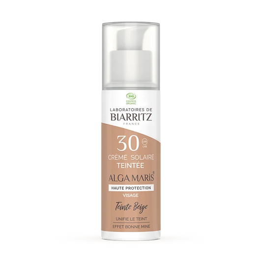 Certified Organic SPF30 Tinted Face Sunscreen Beige